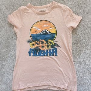 Pink Graphic tee
